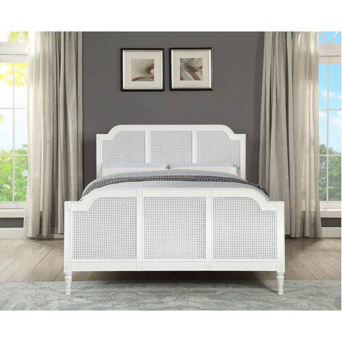Paloma Bed Frame French Style White