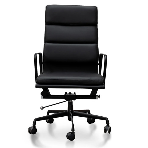 Alvin High Back Office Chair - Full Black