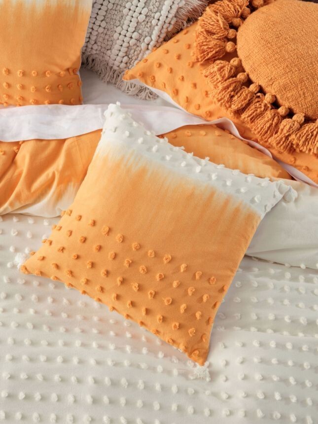 Basque Marigold Cushion 48x48cm