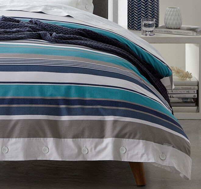 Trent Lagoon Quilt Cover Set - Double Bed