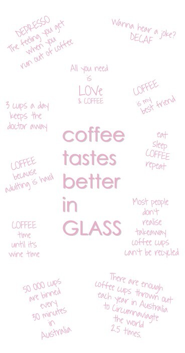 IOco 12oz ALL GLASS Glass Tea & Coffee Traveller - Marshmallow Pink