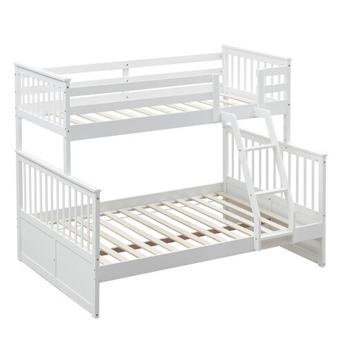 Seattle Single Over Double Bunk Bed with Trundle