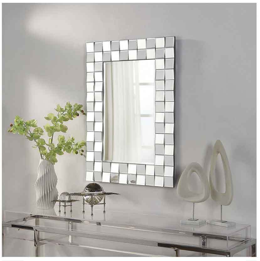 Valeria Wall Mirror with angled mirror