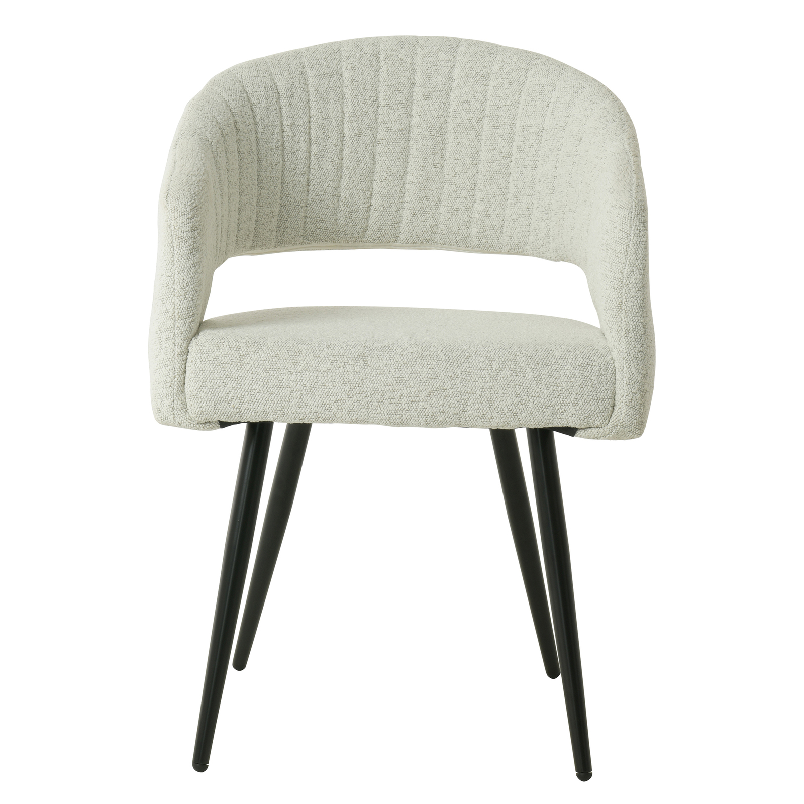 Isa Boucle Dining Chair, Sand Set of 2