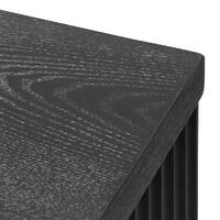 Cosmos 2m Veneer Top Entertainment TV Unit - Full Black