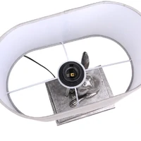 Rabbit Regal Table Lamp - Silver