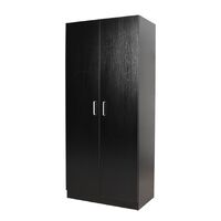 Redfern 2 Door Combo Wardrobe Black
