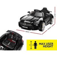 Mercedes Benz AMG GT R Electric Toy Car - Black