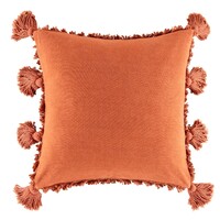 Daffie Square Cushion - Rust