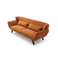 Amber Tan 3 Seater Sofa