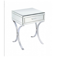Aurelia Mirrored Bedside Table