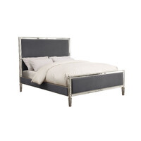 Rochelle Mirrored Queen Bed Frame