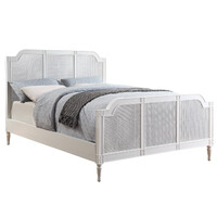 Paloma King Bed Frame French Style White