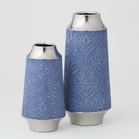 Azure Vase Small