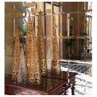 Mirrored Wall Tiles Beveled Edge Large - Box of 6