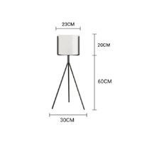 Modern Tripod White Pot Holder Rack 80cm