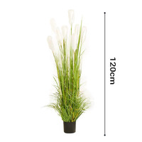 Artificial Indoor Potted Reed Grass Tree 120cm
