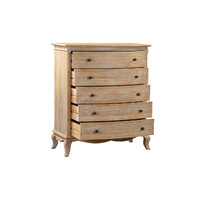 Milles Tallboy Solid Oak