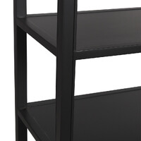 Arco Wooden Shelving Unit, Black