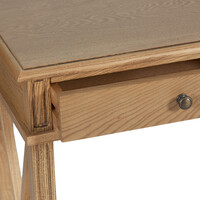 Manto Timber Console Table, Elm