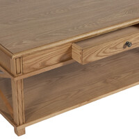 Manto Timber Coffee Table, Elm