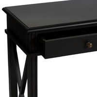 Manto Timber Console Table, Black