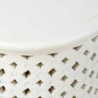 Hampton Wood Side Table White