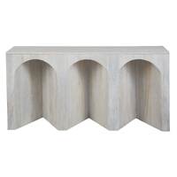 Arch Mango Wood Console Table