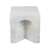Arch Mango Wood Side Table