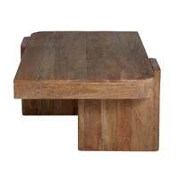 Wooden Block Coffee Table