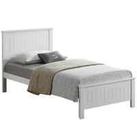Quincy Single Wooden Bed Frame with 2 Drawer