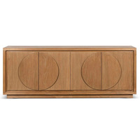Chloe 2m Buffet Unit - Dusty Oak