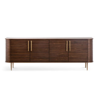 Nicole 2.2m Buffet Unit - Walnut
