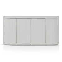 Cosmos 1.6m Veneer Top Buffet Unit - Full White