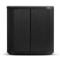Cosmos 100cm Wooden Storage Cabinet - Black