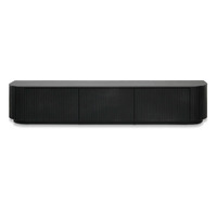 Samuel 2.4 TV Entertainment Unit - Full Black Oak
