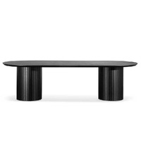 Samuel 2.8m Dining Table - Black