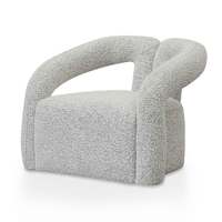 Cleo Armchair - Pepper Boucle