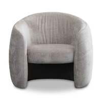 Monet Fabric Armchair - Platinum Grey