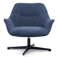 Lincoln Lounge Chair - Denim Blue