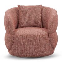 Addison Armchair - Moss Rust Orange