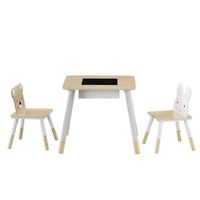 Annie 3PCS Kids Table and Chairs Set