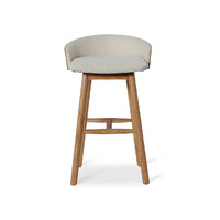 Annie Natural Bar Stool - Beige
