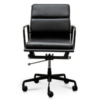 Alvin Low Back Office Chair - Full Black
