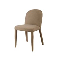 Leonora Set of 2 Dining Chair, Linen