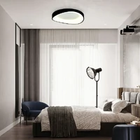 Hayley CCT LED Ceiling Light, Black - Small