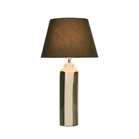 Asha Ceramic Table Lamp - Green