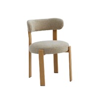 Carmen Set of 2 Dining Chair, Beige