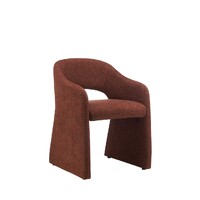 Carina Set of 2 Dining Chair, Rust