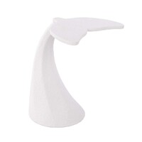 Fin Side Table White